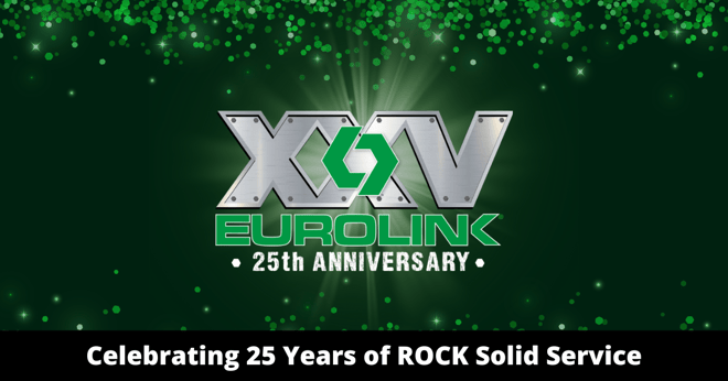 Eurolink's 25th Anniversary: Celebrating 25 Years of ROCK Solid Service