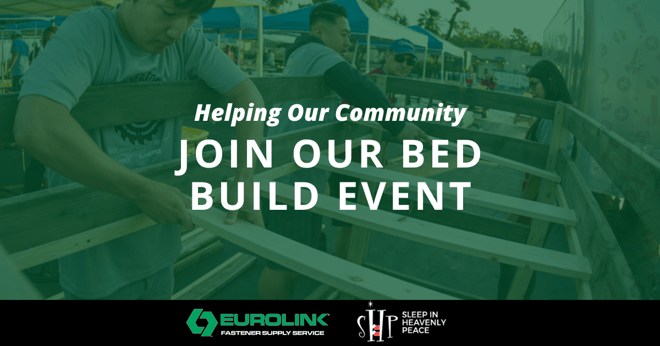 Join Eurolink in Giving Back: Sleep in Heavenly Peace Bed Build Event
